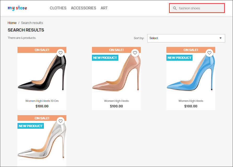 Search PrestaShop Products Using Added Tags