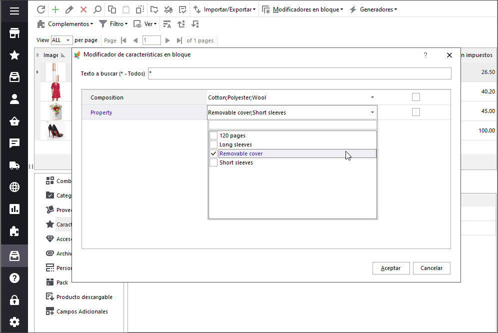 Update Features with Mass Features Changer with PrestaShop Store Manager