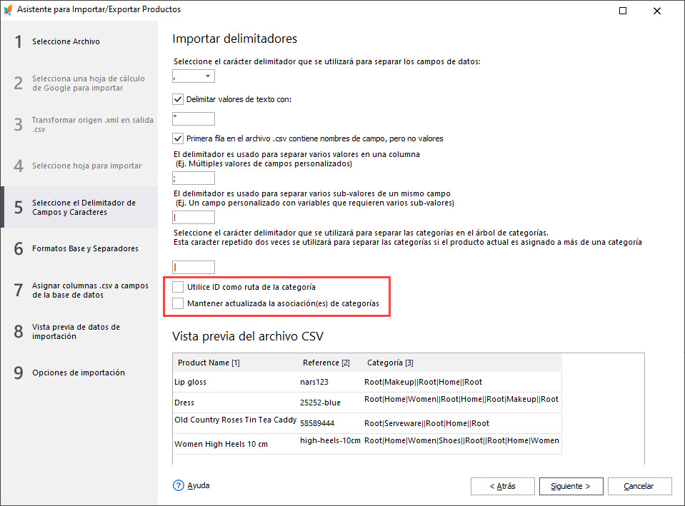 Use ID As Category Path During Import with Store Manager