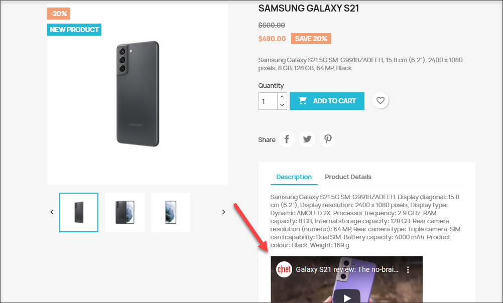Cómo Incrustar y Agregar Videos en Descripción del Producto PrestaShop