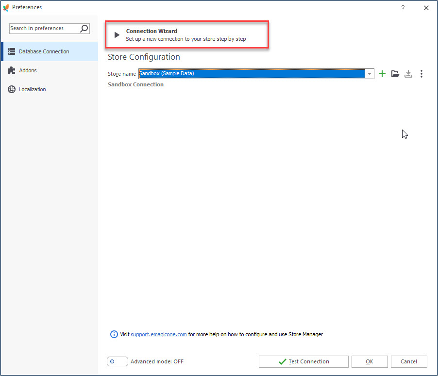 Setup Connection with Your Store Using Connection Wizard Setup Connection with Your PrestaShop Store Using Connection Wizard