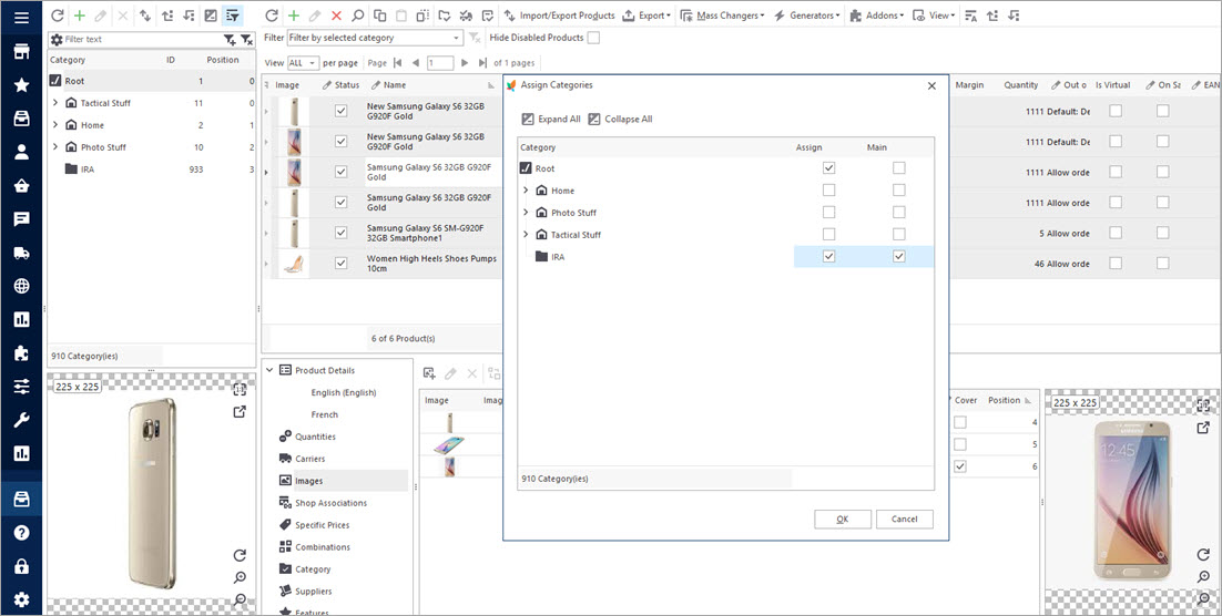 Assign PrestaShop Categories in Bulk Assign PrestaShop Categories in Bulk with Store Manager
