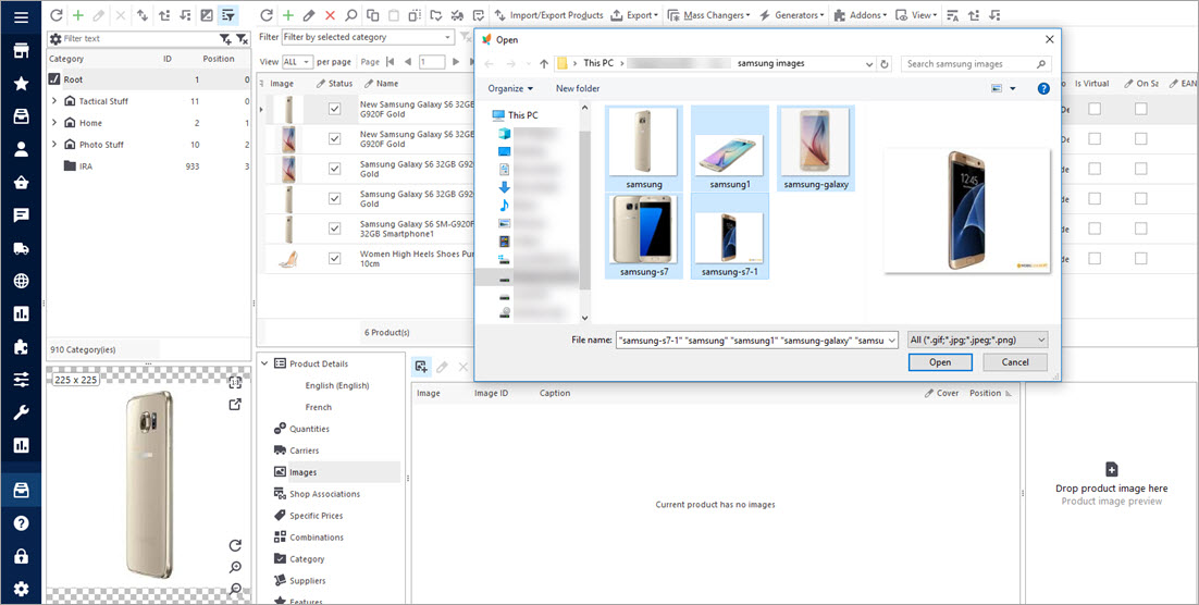 Upload Multiple Images in Bulk Upload Multiple Images in Bulk with Store Manager