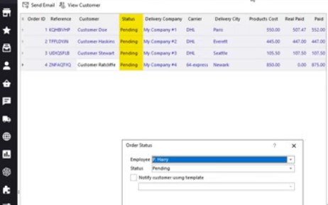 Changer l'état des commandes pour plusieurs commandes PrestaShop en masse avec Store Manager