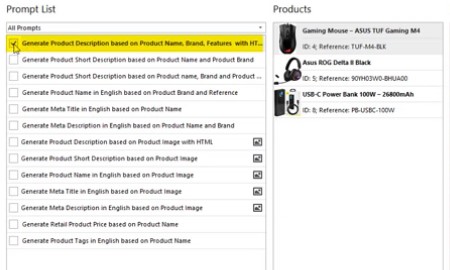 Comment générer en masse les descriptions de produits avec Store Manager for PrestaShop