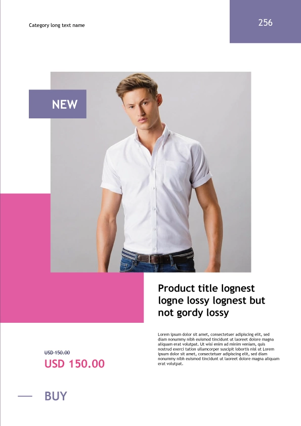 FunColor2 LookBook Template for PrestaShop