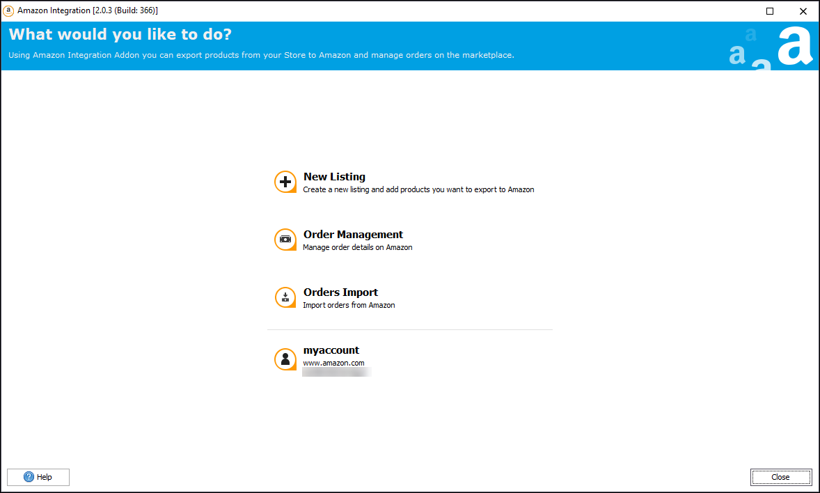 PrestaShop Amazon Addon Actions