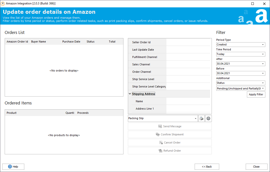 PrestaShop Sales Channels Syncing
