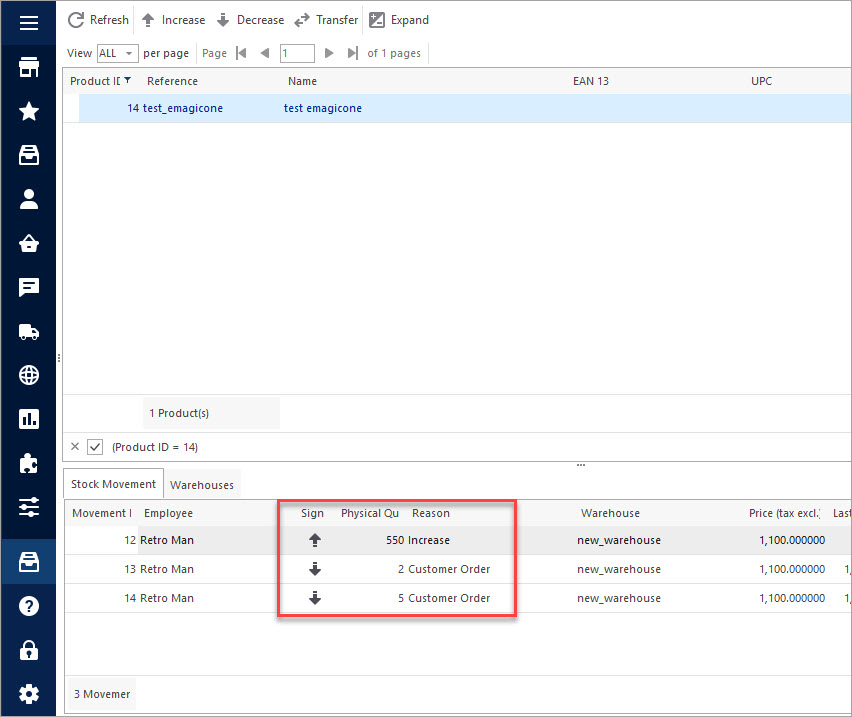 PrestaShop Stock Movement and Warehouses PrestaShop Stock Movement and Warehouses with Store Manager