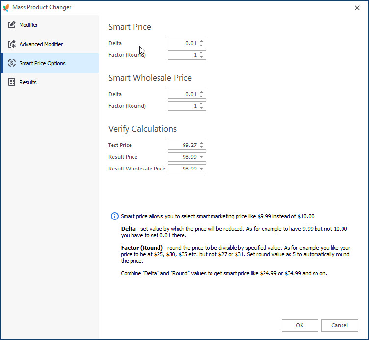 Smart Price Round 99 with PrestaShop Store Manager