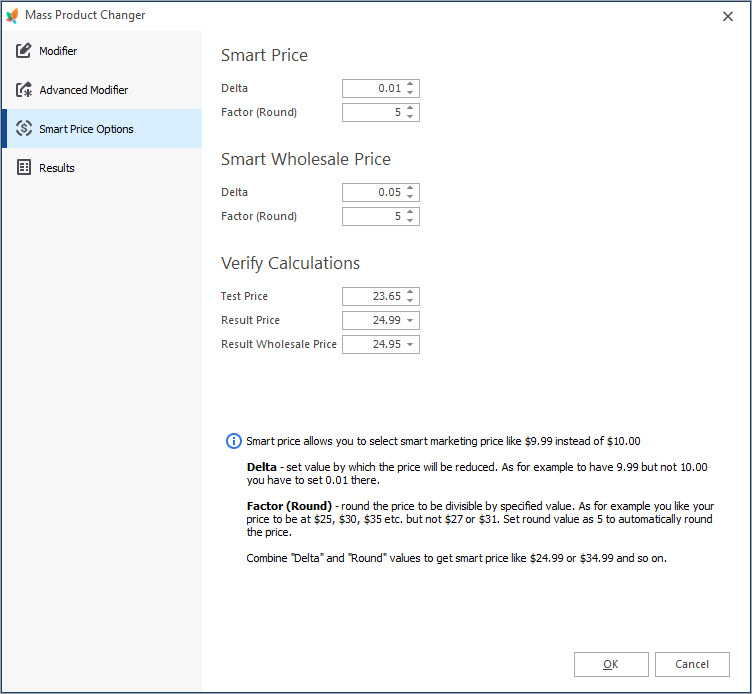 Smart Price Round Delta with PrestaShop Store Manager