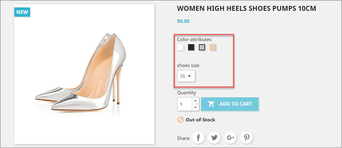 Affichage des attributs par ordre dans l'interface front-office de PrestaShop